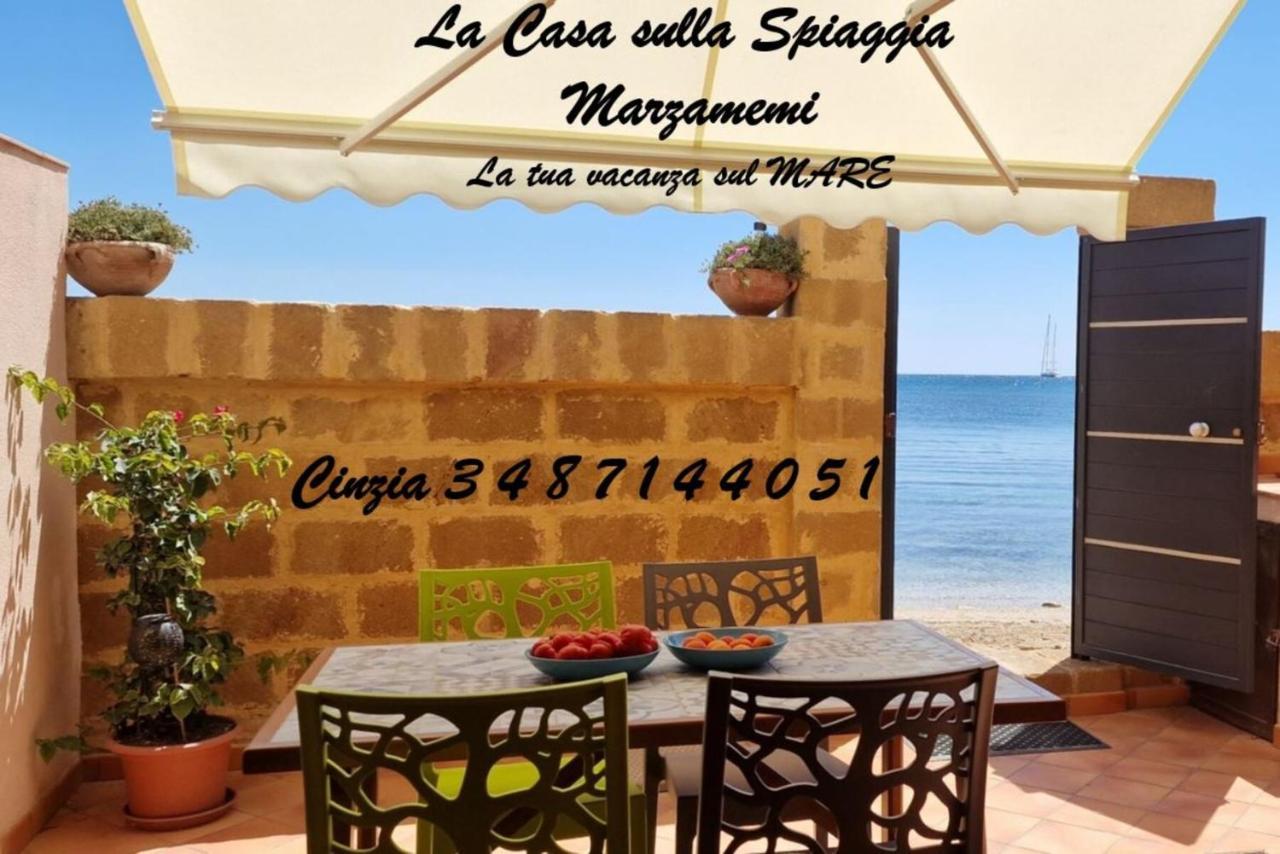 La Casa Sulla Spiaggia Marzamemi Eksteriør bilde