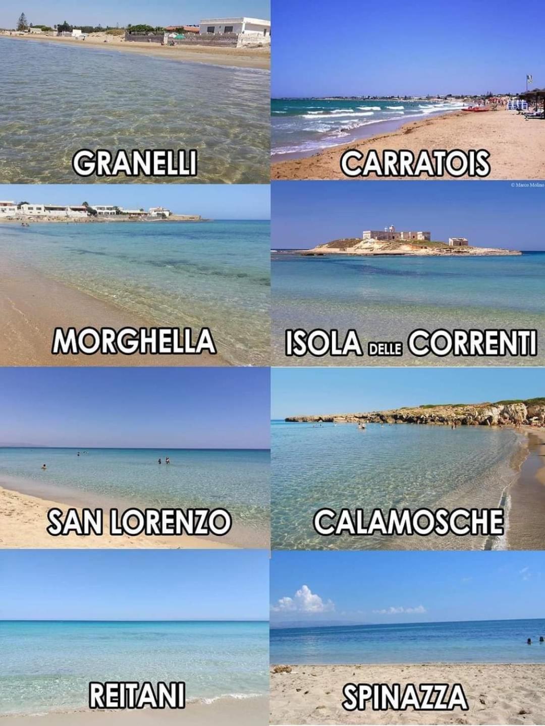 La Casa Sulla Spiaggia Marzamemi Eksteriør bilde